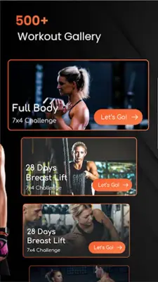 Female Fitness android App screenshot 3