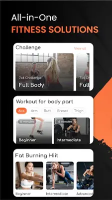 Female Fitness android App screenshot 7